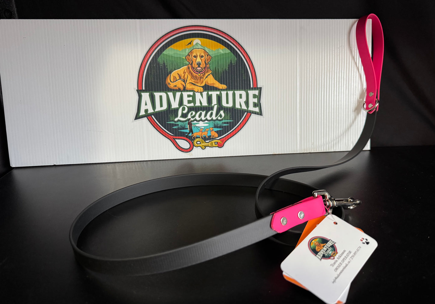 3/4" Deluxe  Biothane Leash